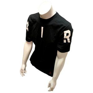 Nike Men's Air Jordan Black Short Sleeve T-Shirt